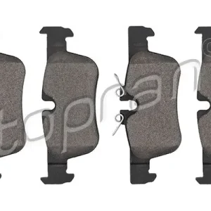 Zestaw klocków hamulcowych, hamulce tarczowe TOPRAN 624 505 Oferta