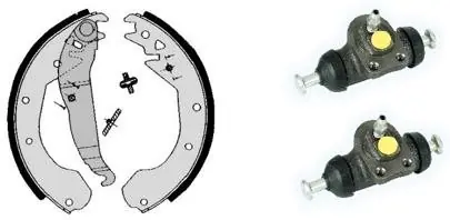 Ekspresowa dostawa Zestaw szczęk hamulcowych BREMBO H 59 021