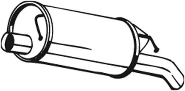 Najlepsza cena  BSL 105-137 BOSAL Tłumik AUDI A6 97-01 2.8-V6 końc. /BOSAL/